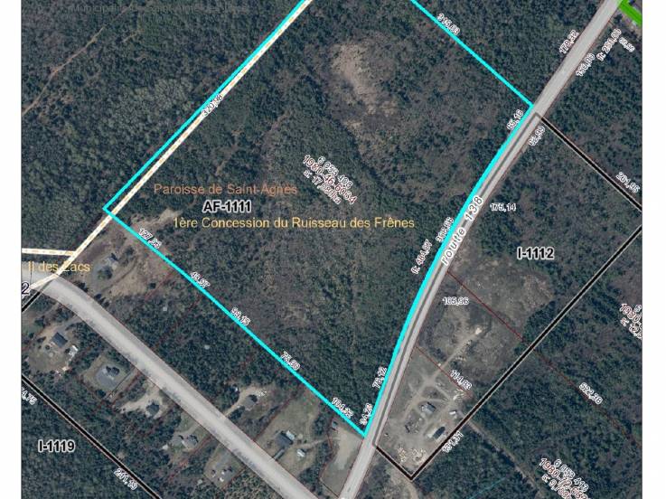 Terrain et terre à vendre - La Malbaie, Charlevoix (MB417)