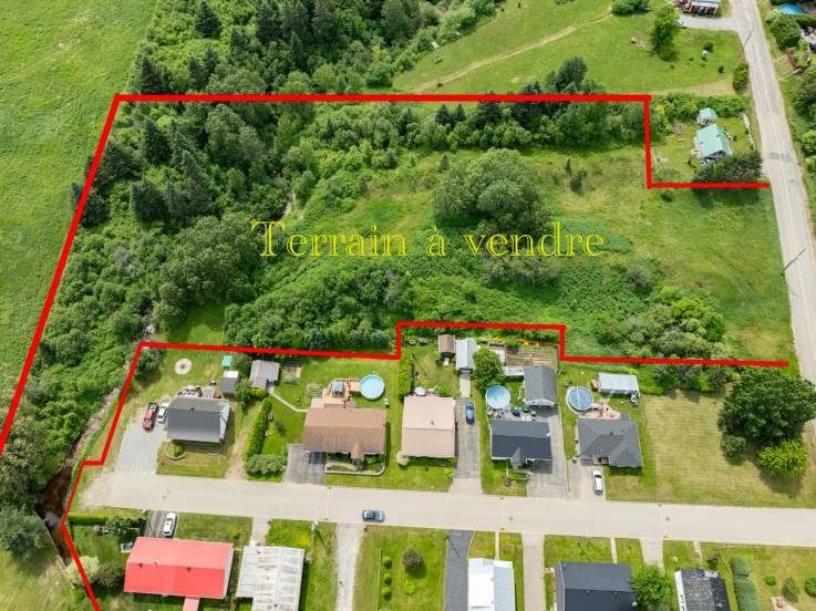 Terrain et terre à vendre - Saint-Urbain, Charlevoix (SU083)